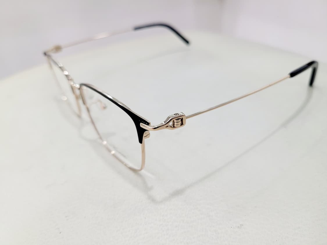 폴휴먼안경 PHF-386A 블랙/골드 티탄 상품이미지5