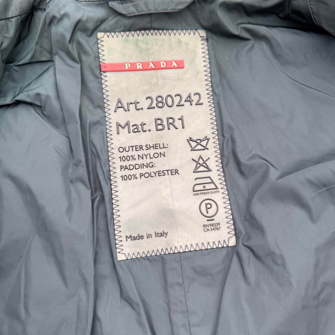 [M~L] Prada Sport 프라다스포츠 나일론 자켓 상품이미지10