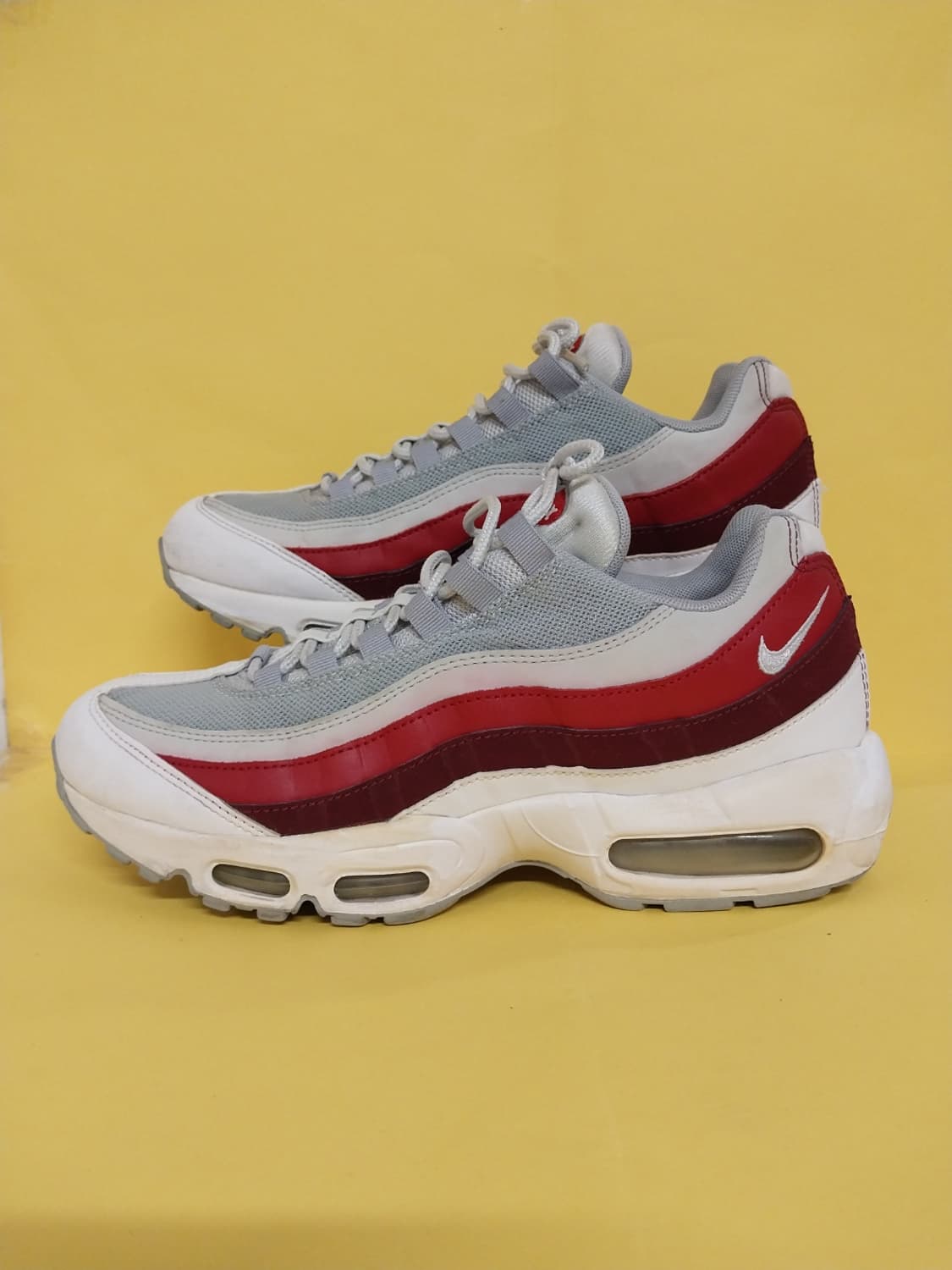 남성 나이키 에어맥스 95 퓨어레드 운동화 (270) 상품이미지1