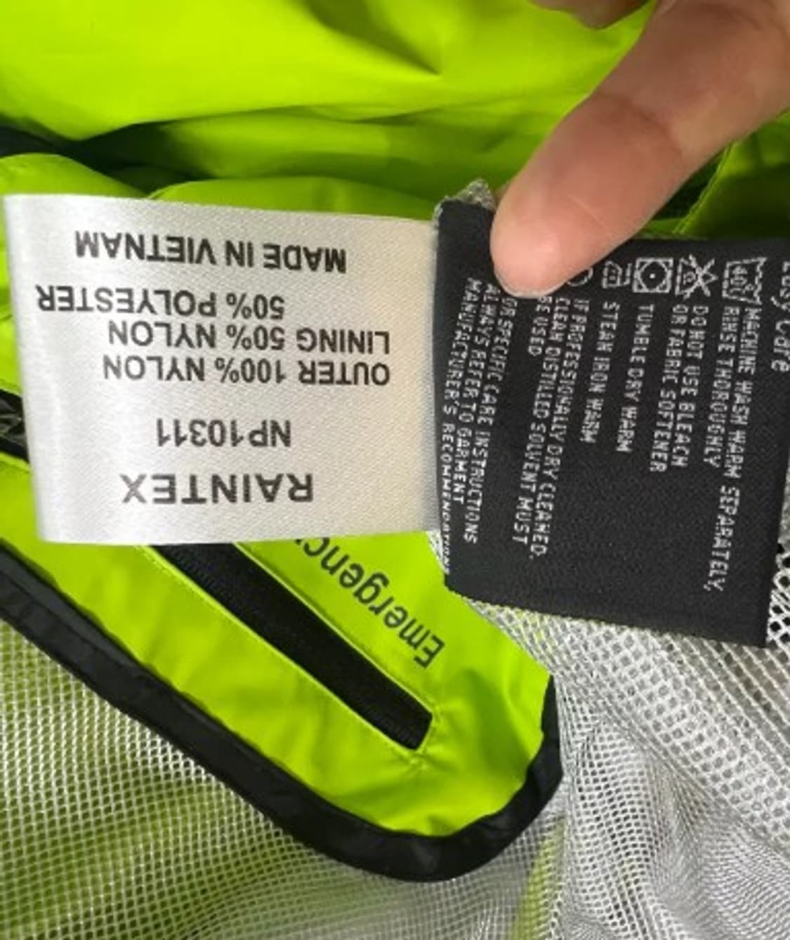 노스페이스 여성 고어텍스 기능성바람막이점퍼 S 상품이미지6