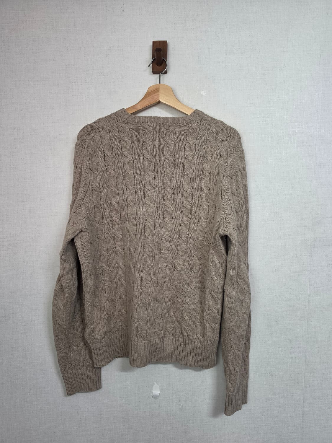 폴로랄프로렌 코튼 케이블 니트 M 상품이미지5