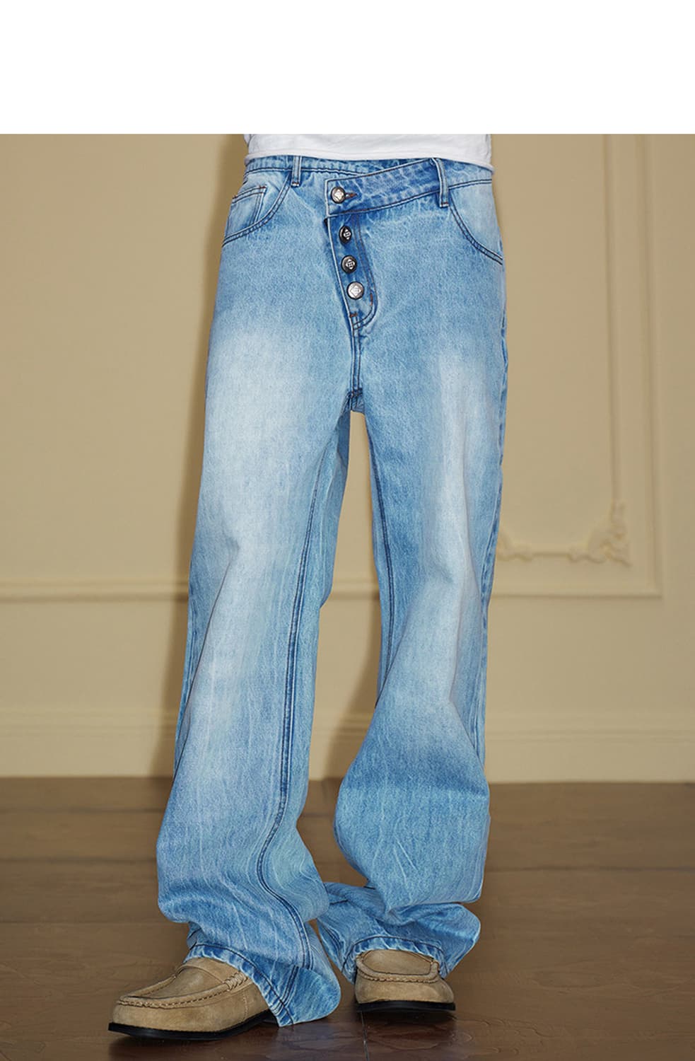 Yad crew 스트레이트 레그 팬츠 (5size) 상품이미지2