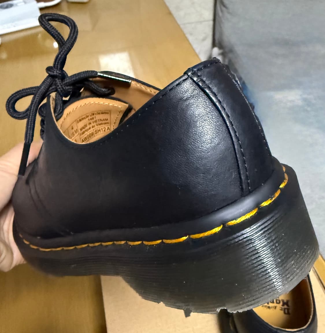 닥터마틴 1461 앰배서더 - 블랙(220 사이즈) 상품이미지5