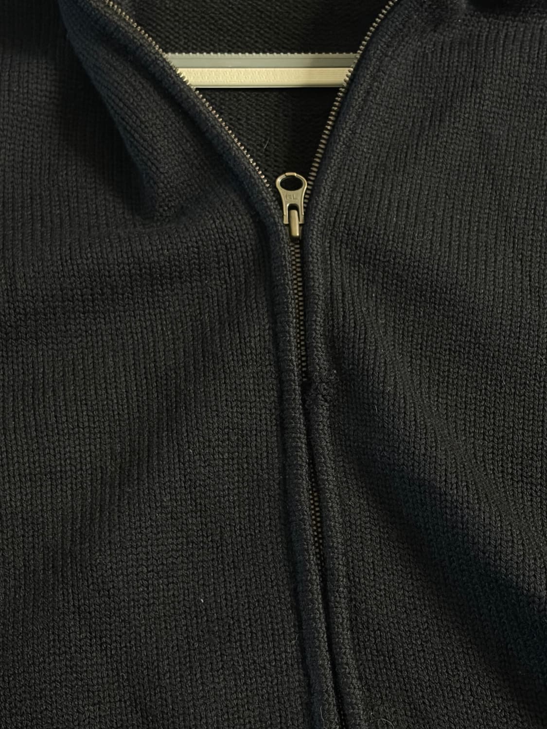 랄프로렌 블랙 니트 집업 가디건 M 상품이미지3