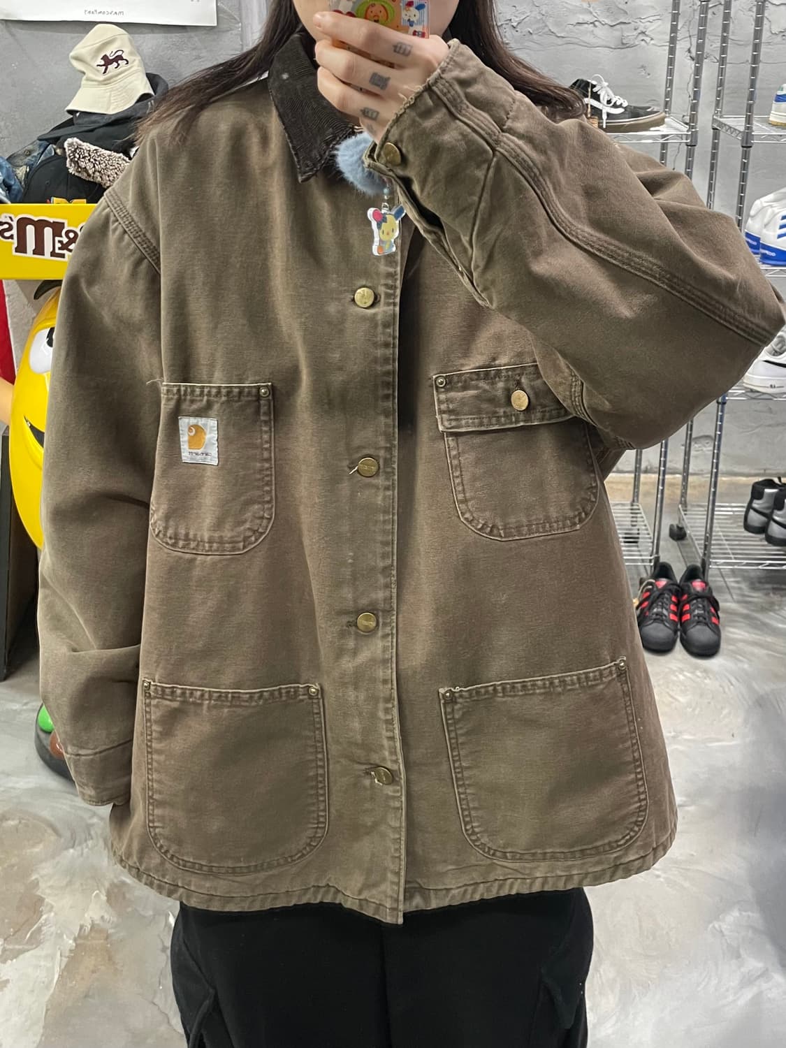 칼하트 c02cht 블랭킷 초어 자켓 상품이미지7