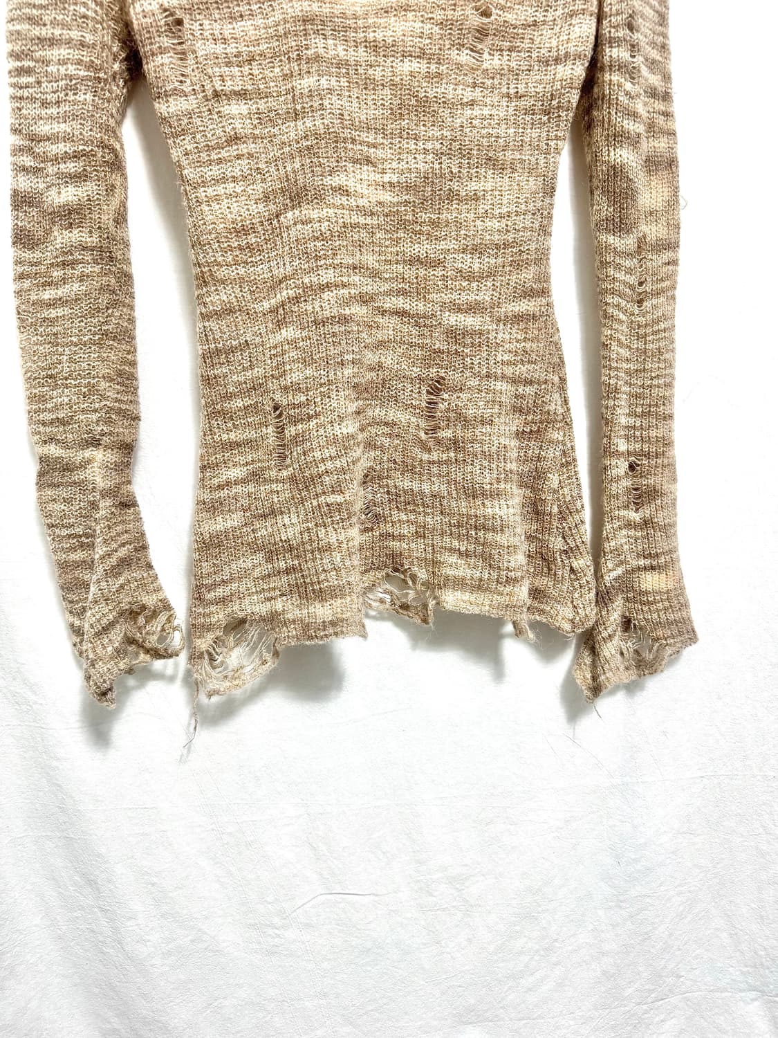 Damaged knit top 상품이미지3