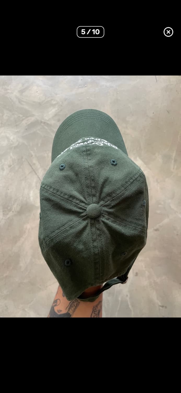 디스이즈네버댓 디네댓 카키 볼캡 모자 상품이미지5