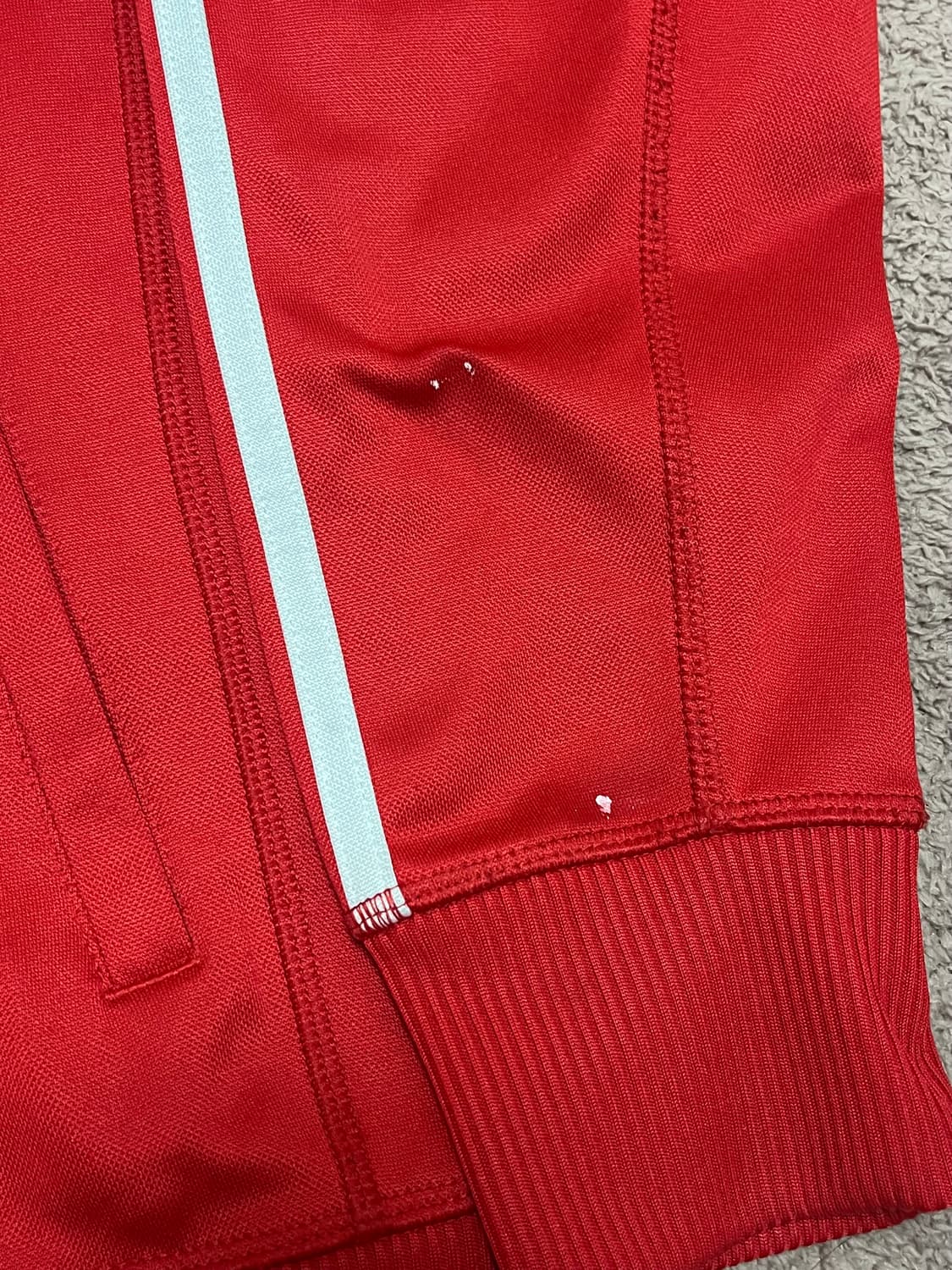 아디다스 맨유 빨강 레드 트랙탑 져지 맨체스터유나이티드 상품이미지4