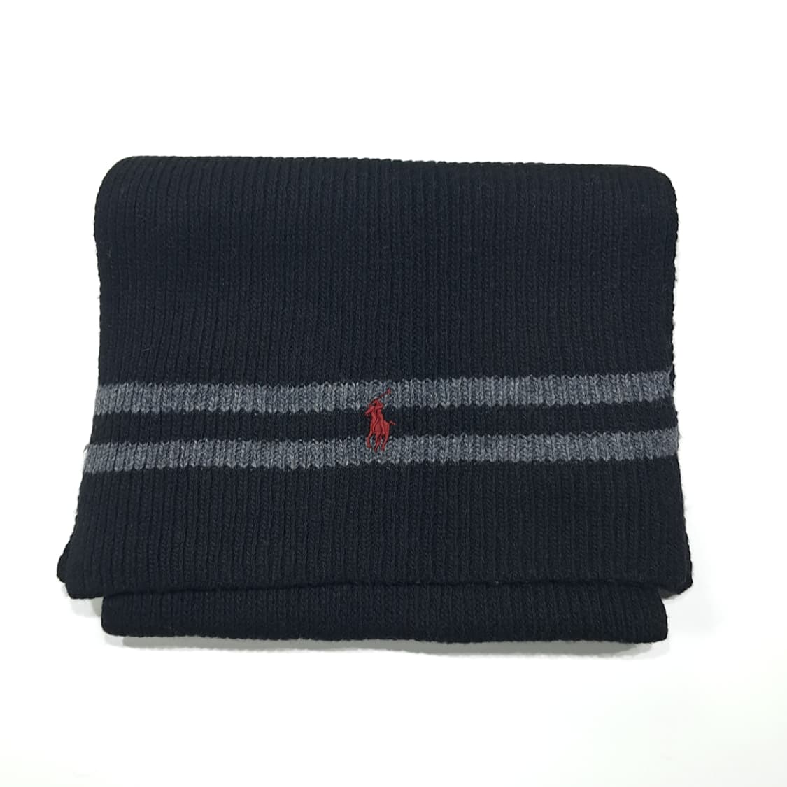MX657 폴로 00s 램스울혼방 스트라이프 네이비 머플러목도리 상품이미지7