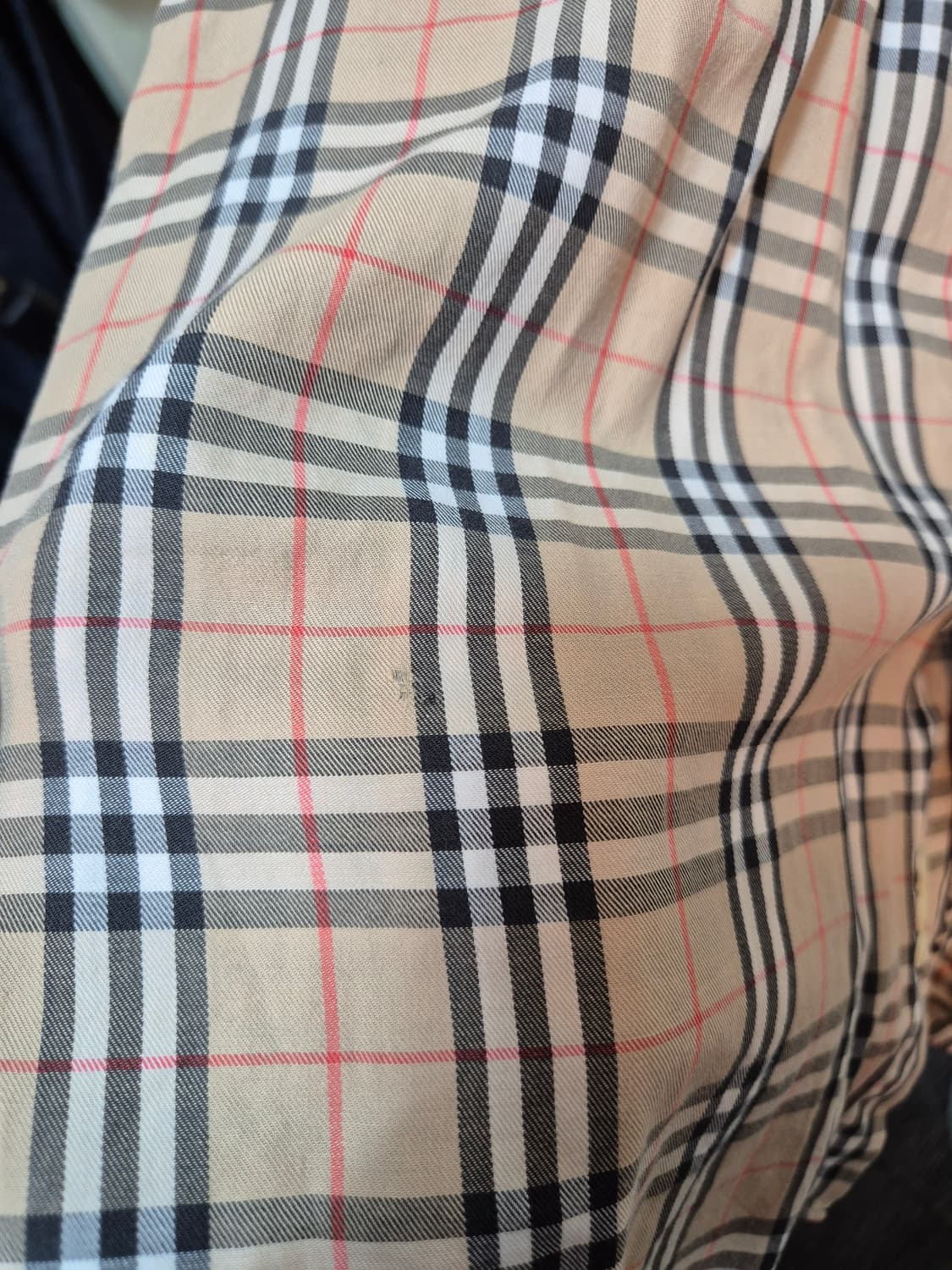 버버리 체크 셔츠 상품이미지6