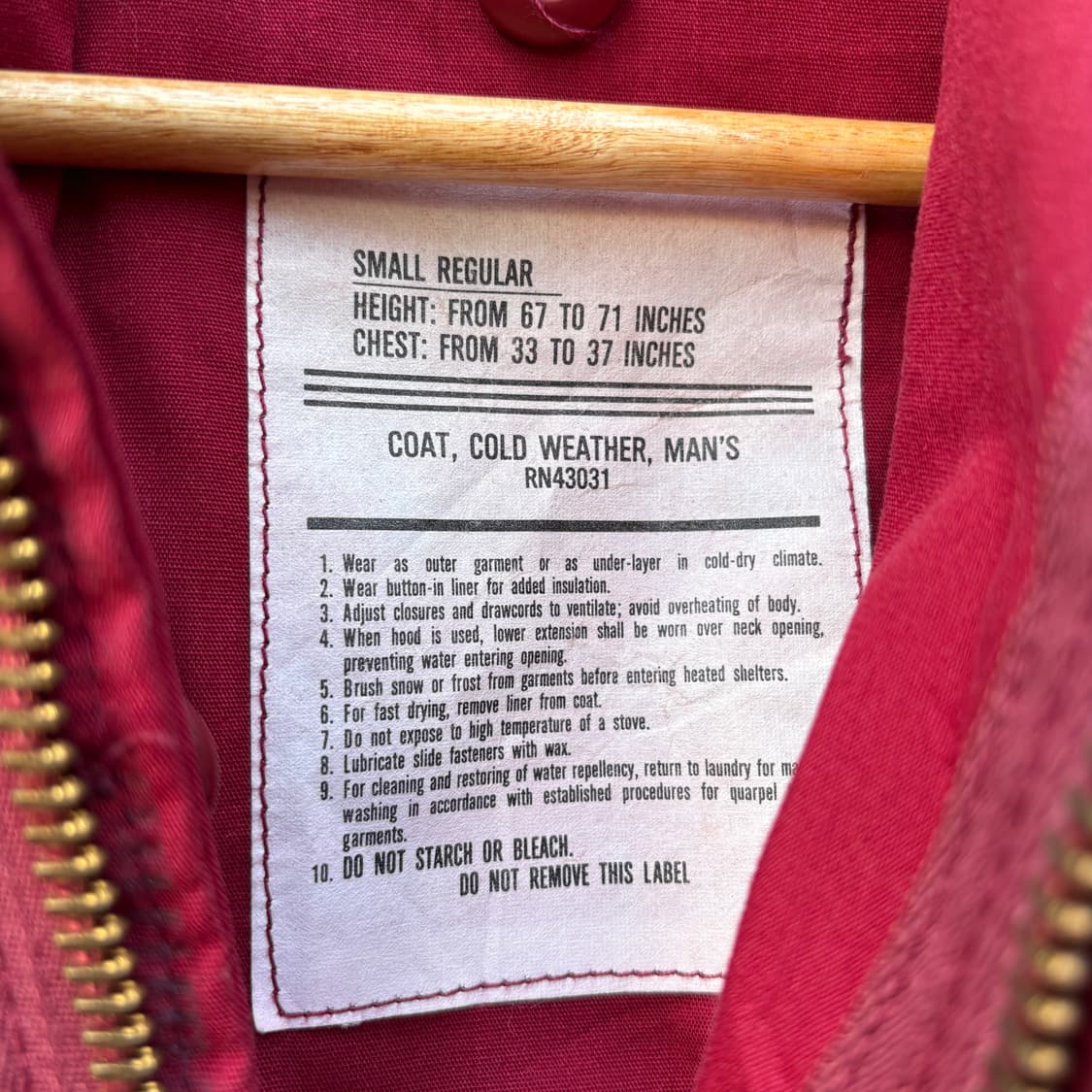 Military 8~90s 오리지널 m65 필드자켓 상품이미지2