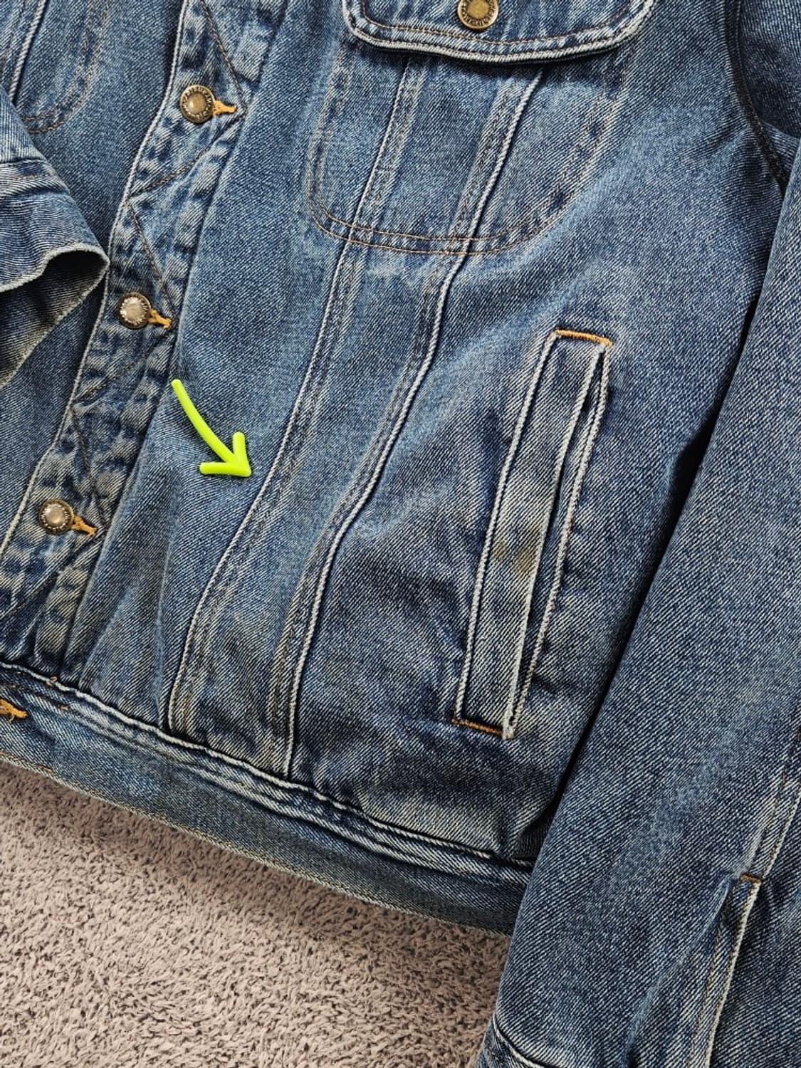 랭글러 쉐르파 라이닝 데님 트러커 자켓 ( L ) / 11023 상품이미지7