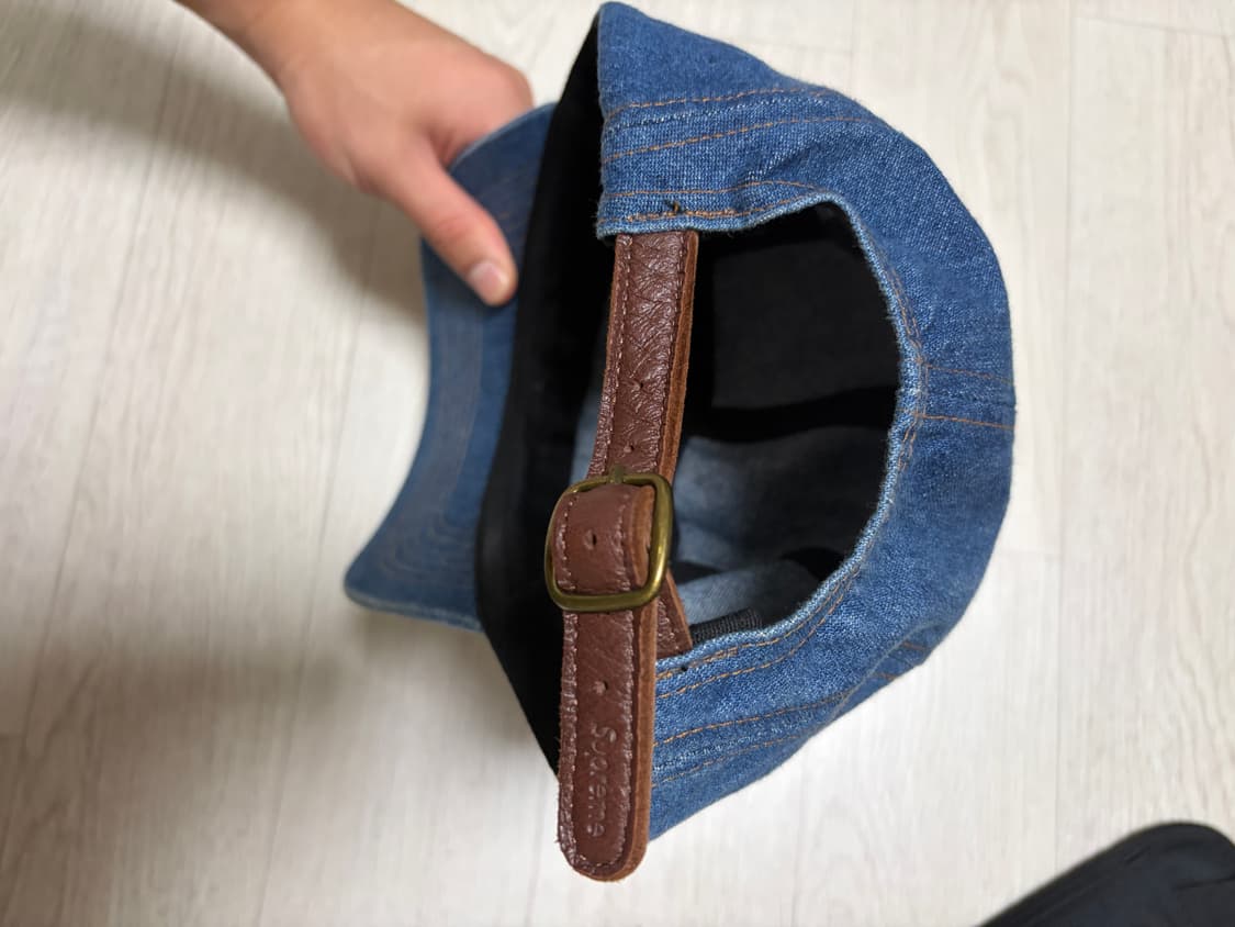 슈프림 워시드 데님 캠프캡 상품이미지2