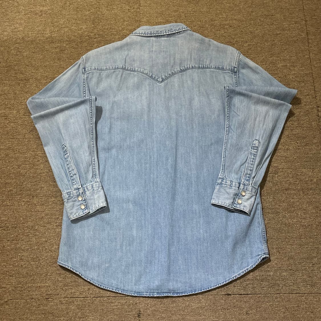 (L) Levi's 리바이스 코튼 데님 셔츠 상품이미지7