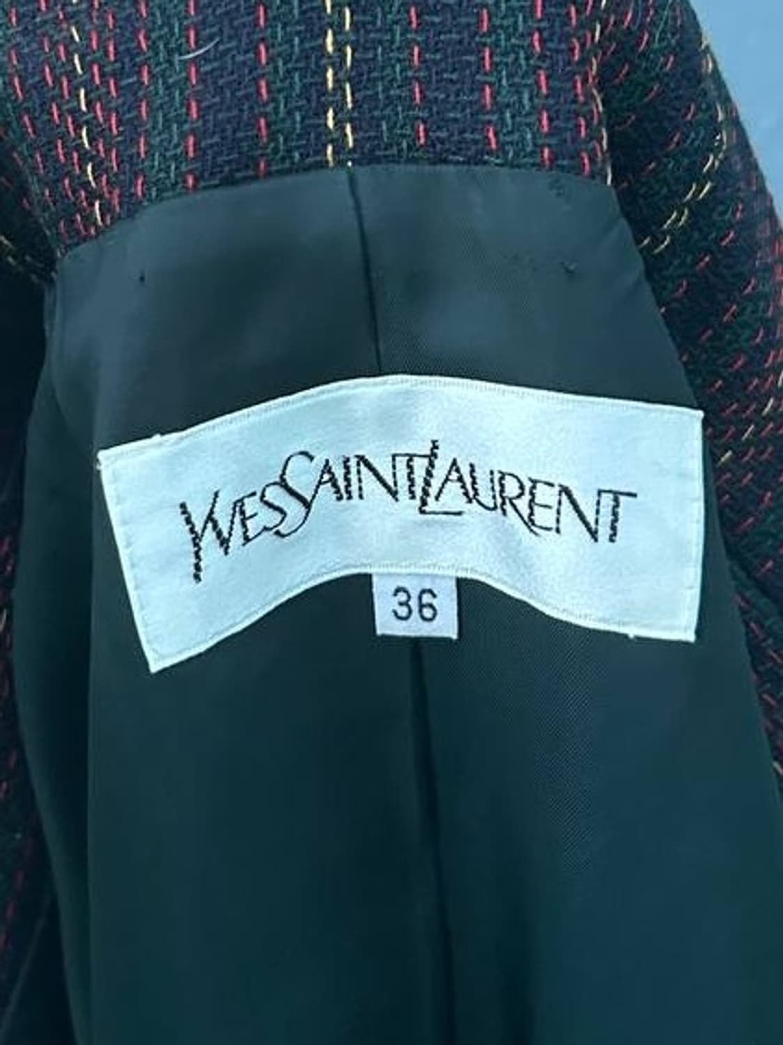 Yves Saint Laurent Wool Jack 상품이미지5