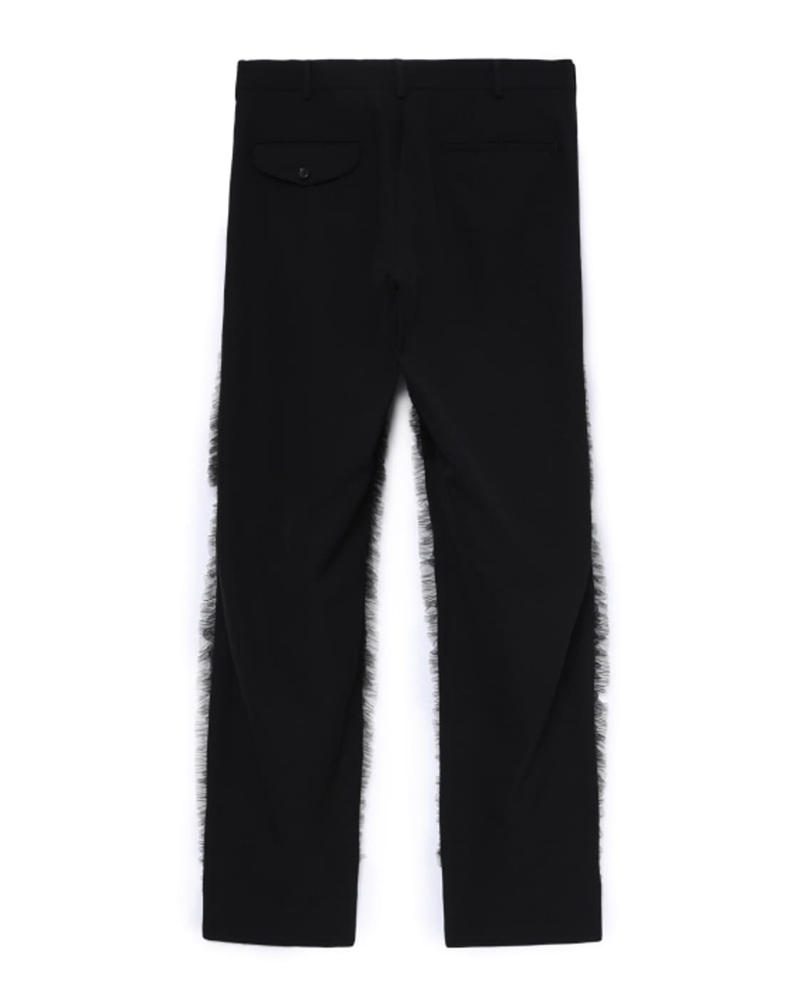 새상품 꼼데가르송 옴므플러스 러플디테일 블랙팬츠 M 상품이미지2