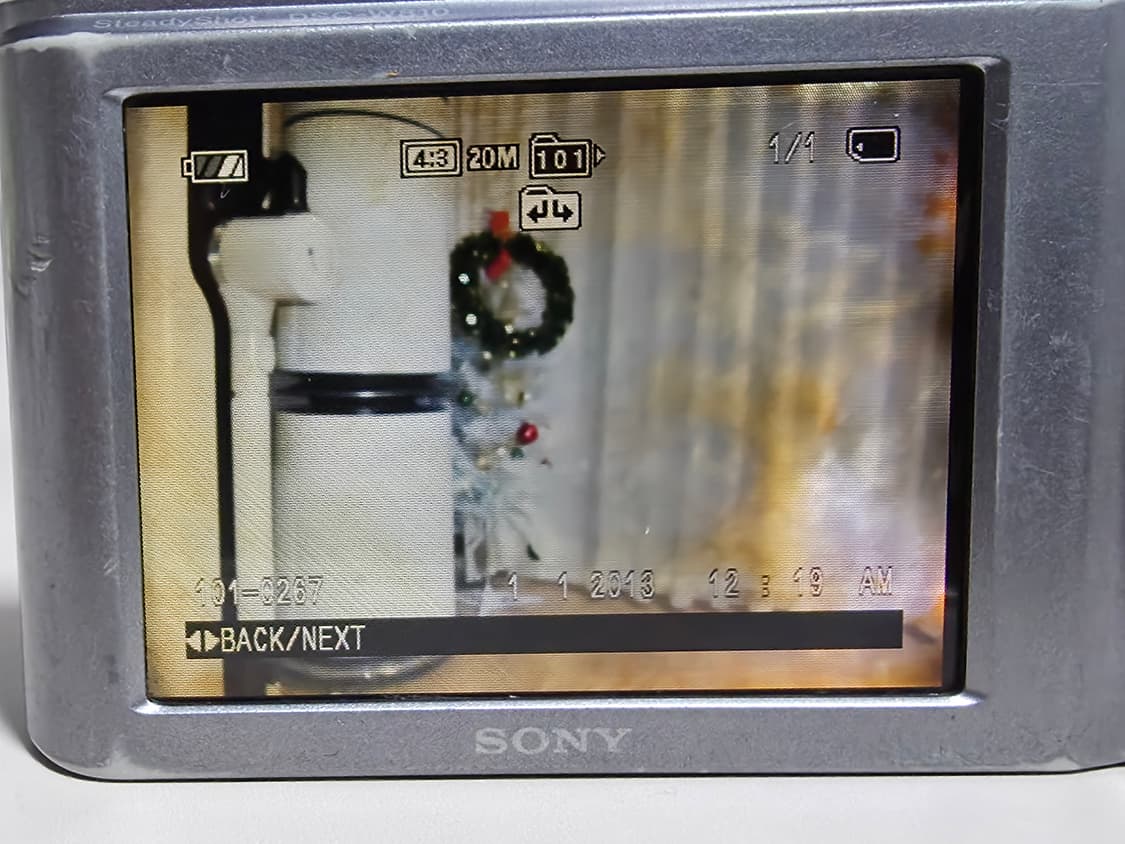 소니 사이버샷 DSC-w810 빈티지 디지털카메라 상품이미지7