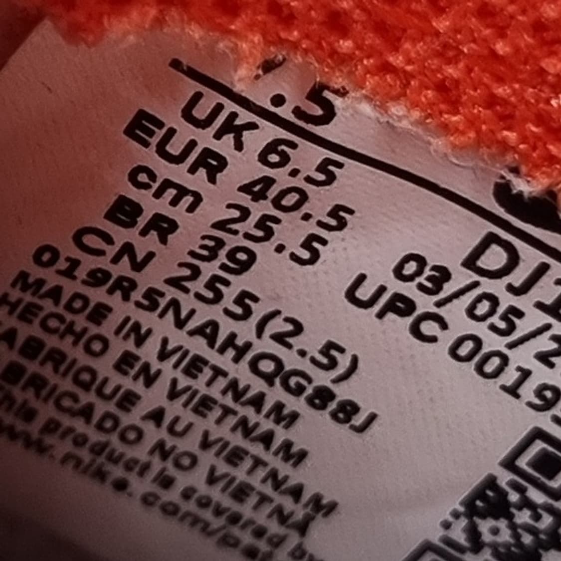 나이키 코트레거시 오렌지 스니커즈255 상품이미지6