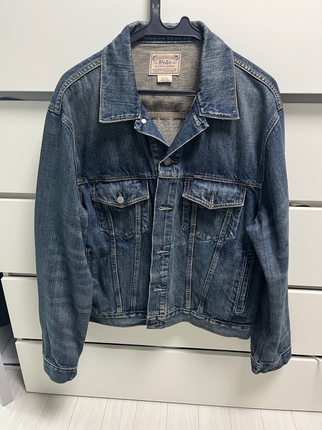 폴로 랄프로렌 페이디드 데님 트러커 자켓 XL 상품이미지1