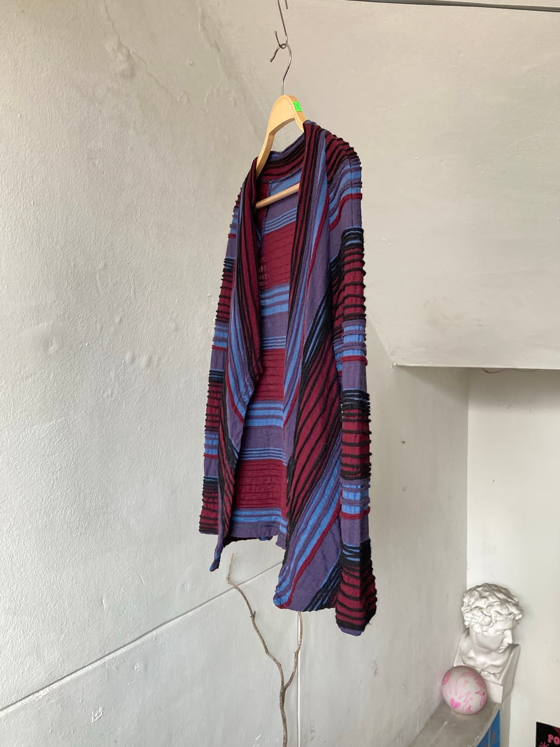 케이블 코튼 러플 울 숏자켓  상품이미지4