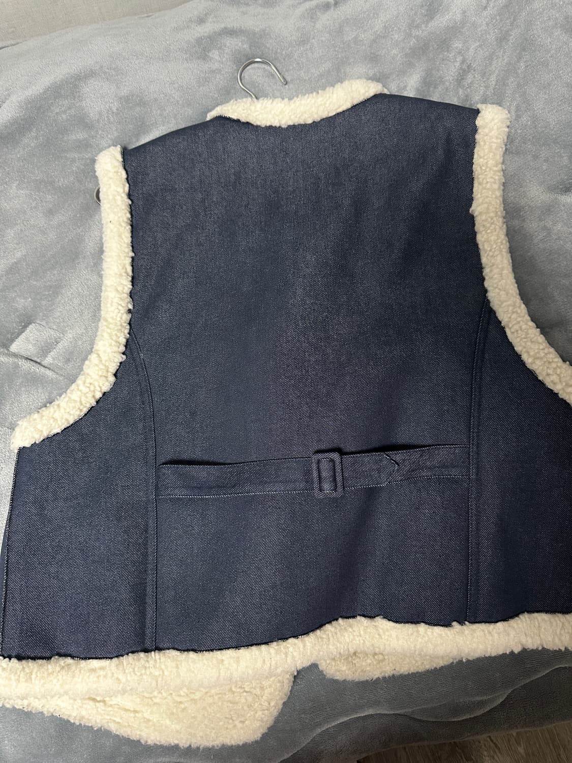 노앙 데님 시어링 베스트 상품이미지4