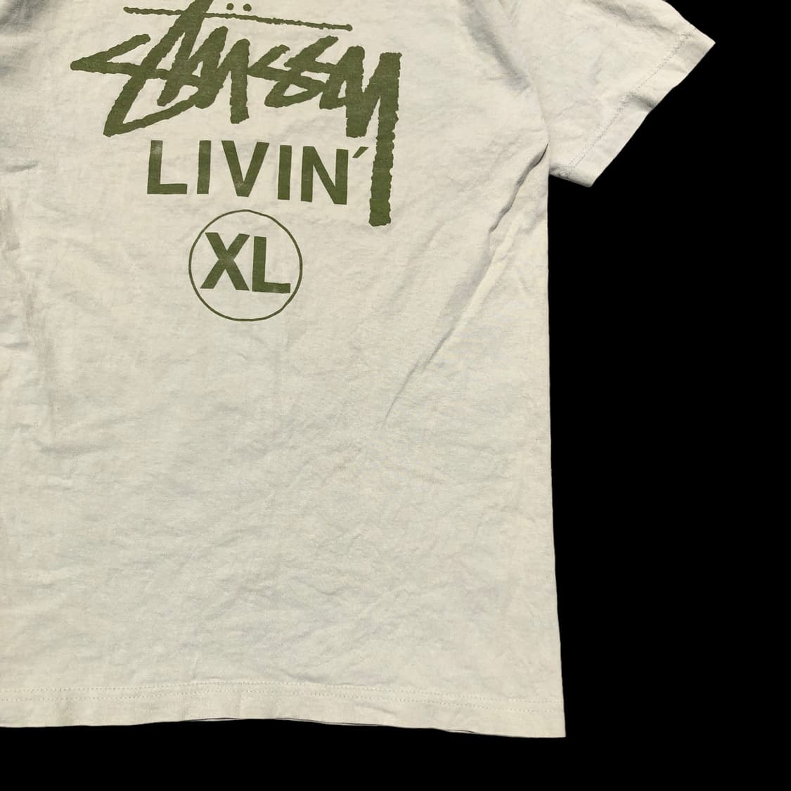[M] Stussy 스투시 LIVIN 반팔티셔츠 상품이미지3