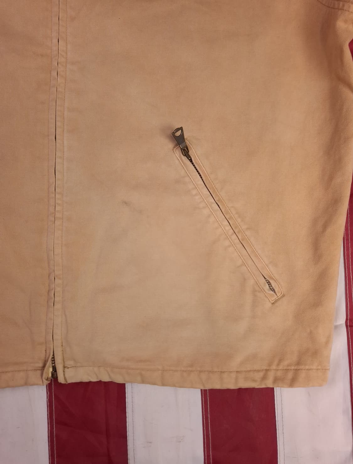 오리지날 80's 폴로 랄프로렌 클래식 베이지 헤링턴자켓 상품이미지5