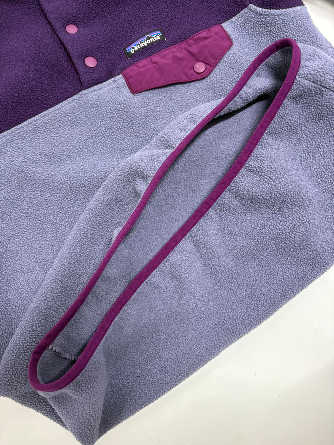 빈티지 파타고니아 신칠라 스냅티 퍼플 우먼즈S 상품이미지4