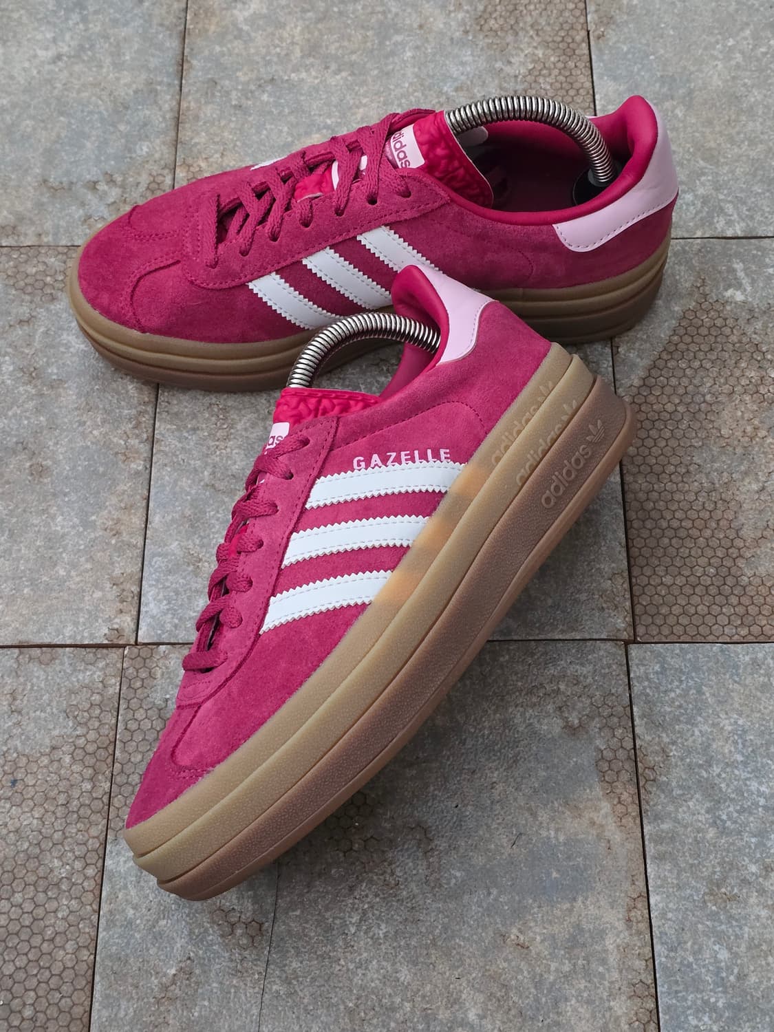 (230)아디다스 가젤 볼드 와일드 핑크 상품이미지3