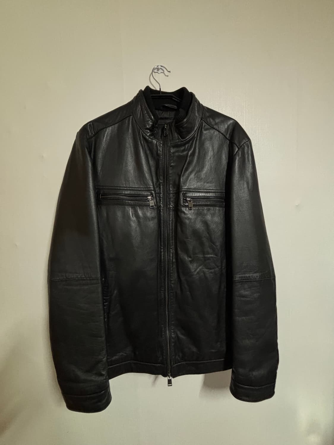 Hugo boss leather jaket   상품이미지1