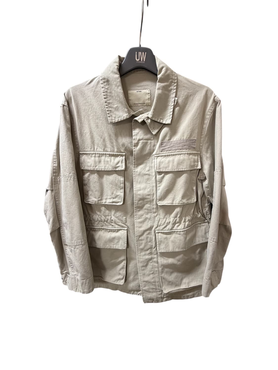 (1size) 포터리 브리티쉬 코튼 크루저 자켓 상품이미지4