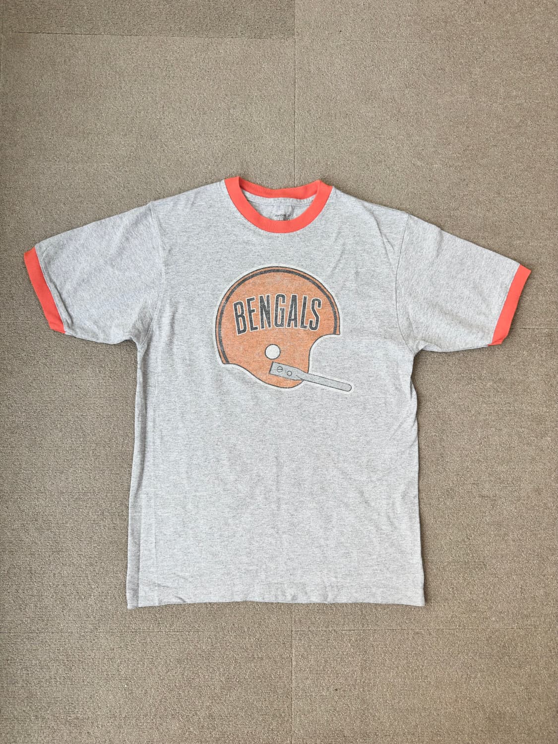 리복 NFL 신시내티 벵갈스 빈티지 링거 티셔츠 상품이미지1