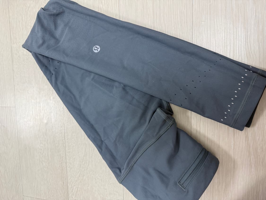 룰루레몬 레깅스 블루 그레이 2사이즈 상품이미지2
