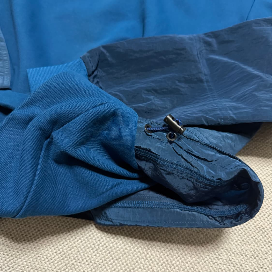 TIME 타임옴므 20s 나일론 배색 맨투맨 상품이미지3