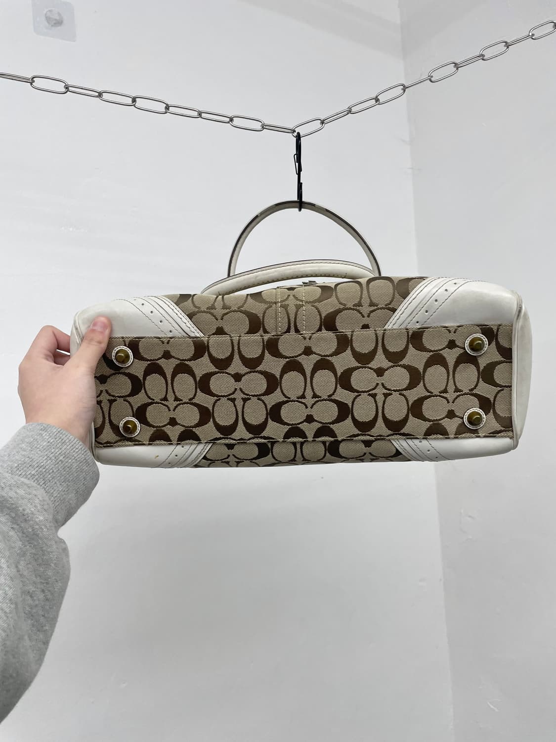 코치 자카드 버클 숄더백  상품이미지9