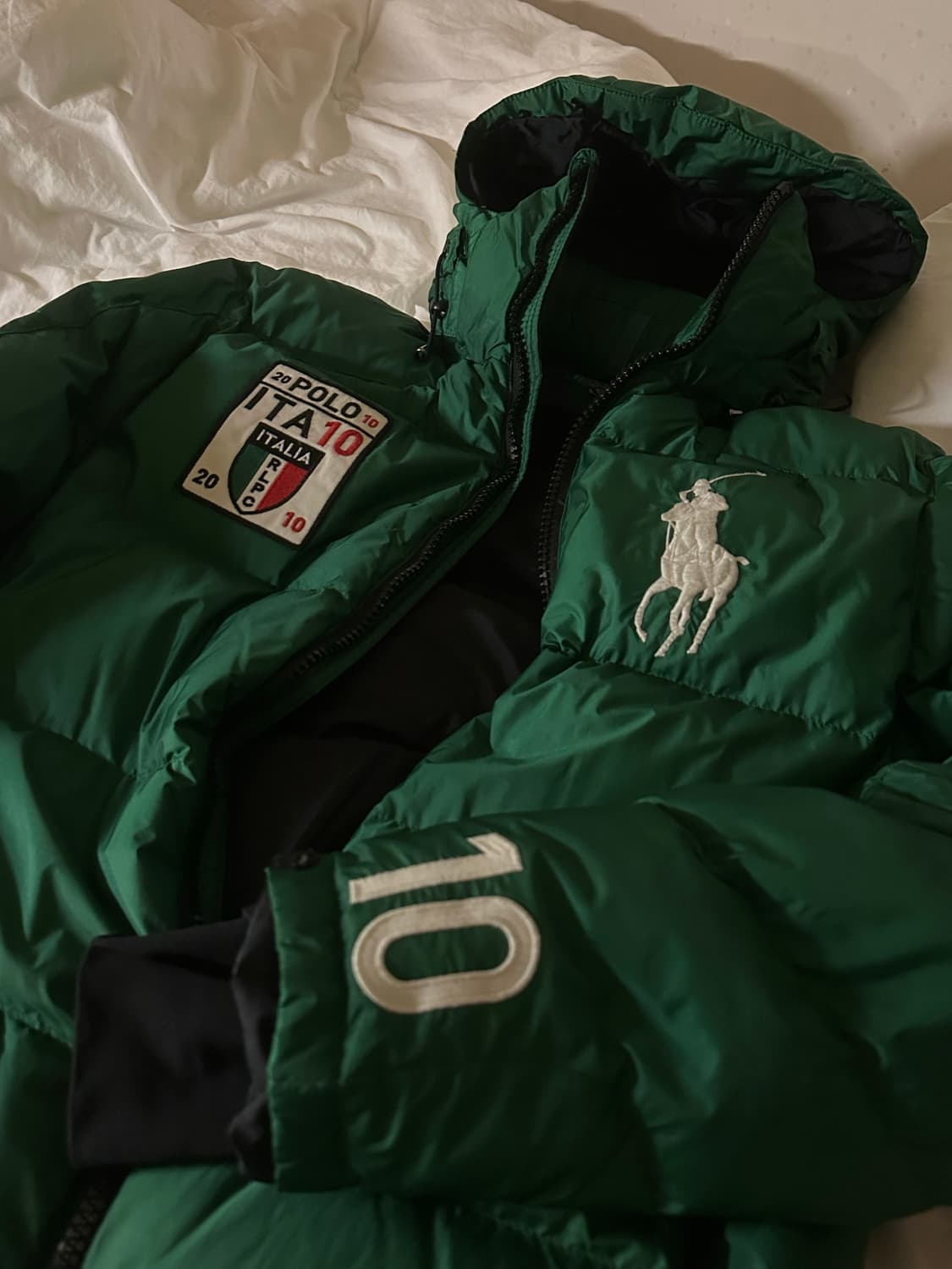 폴로랄프로렌 빅포니 이탈리안 레이싱 패딩 상품이미지2