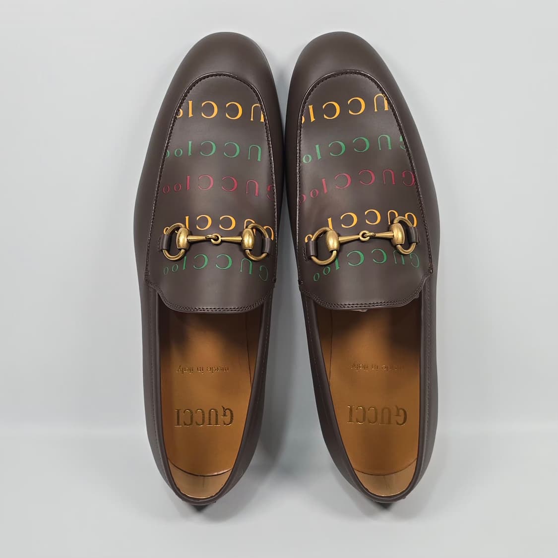 구찌 레더 로고 로퍼 (270)  상품이미지6