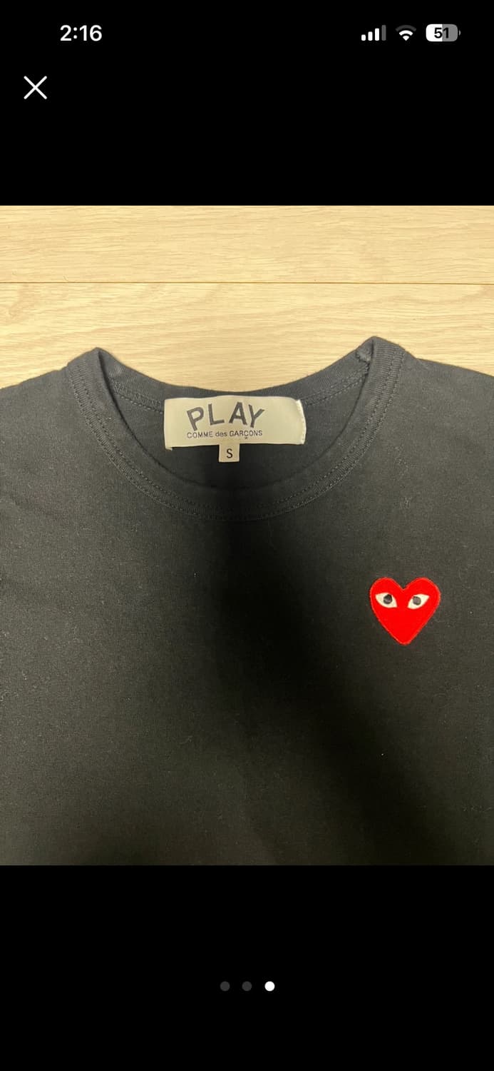 꼼데가르송 롱 슬리브 상품이미지3