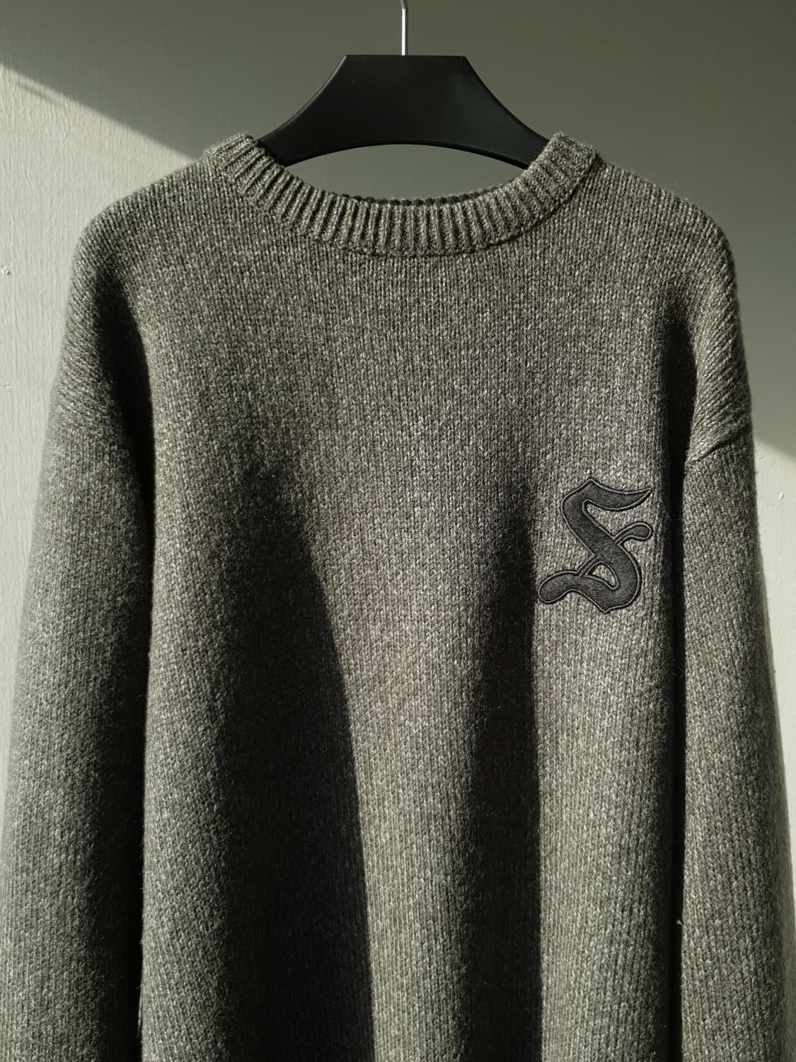 90s Stussy old english knit 상품이미지3
