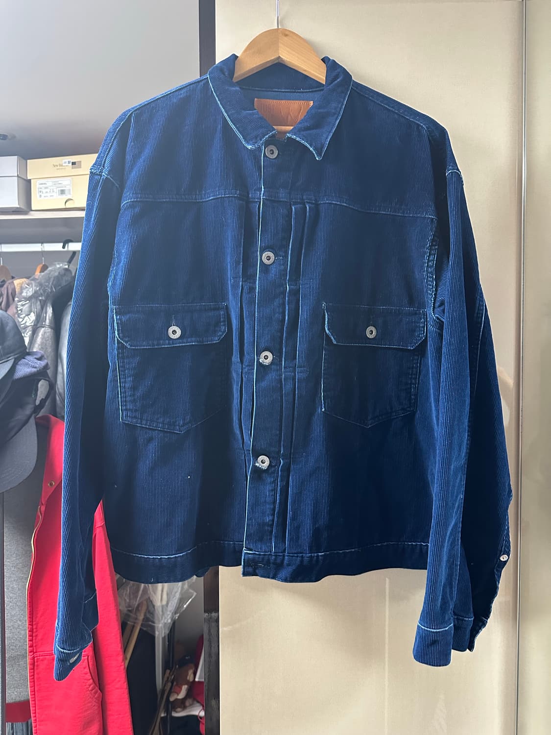 [1] 더뤡코즈 부쉬자켓 인디고 새상품 상품이미지1