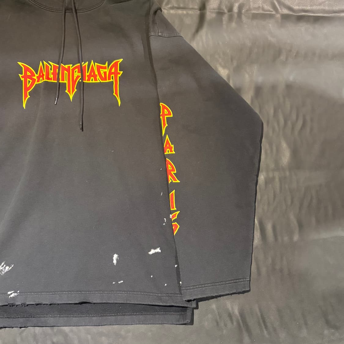 발렌시아가 로고 후드티 상품이미지8