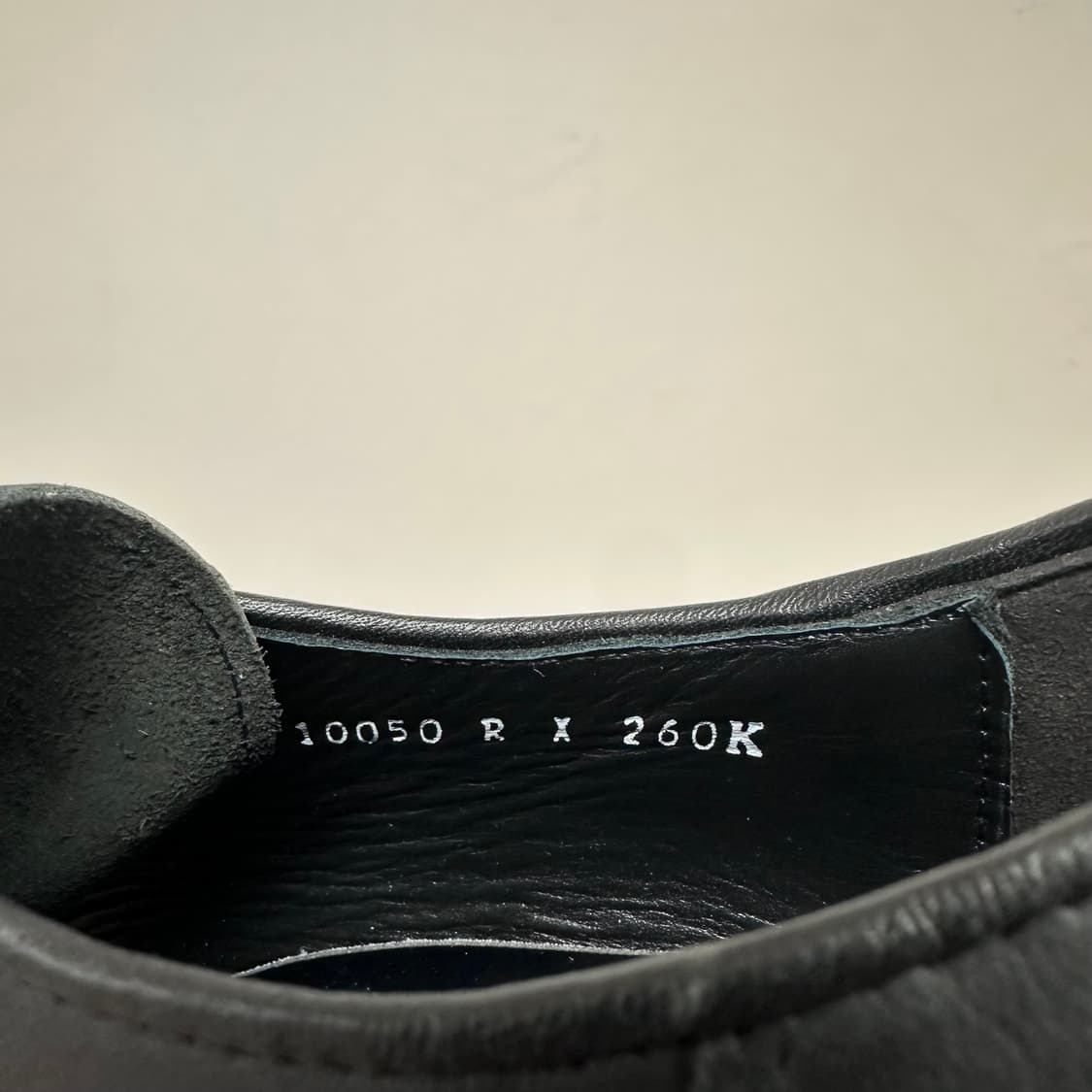 (새상품) 컬러콜라 Color Colla 비브람솔 더비 슈즈 블랙 260 상품이미지8