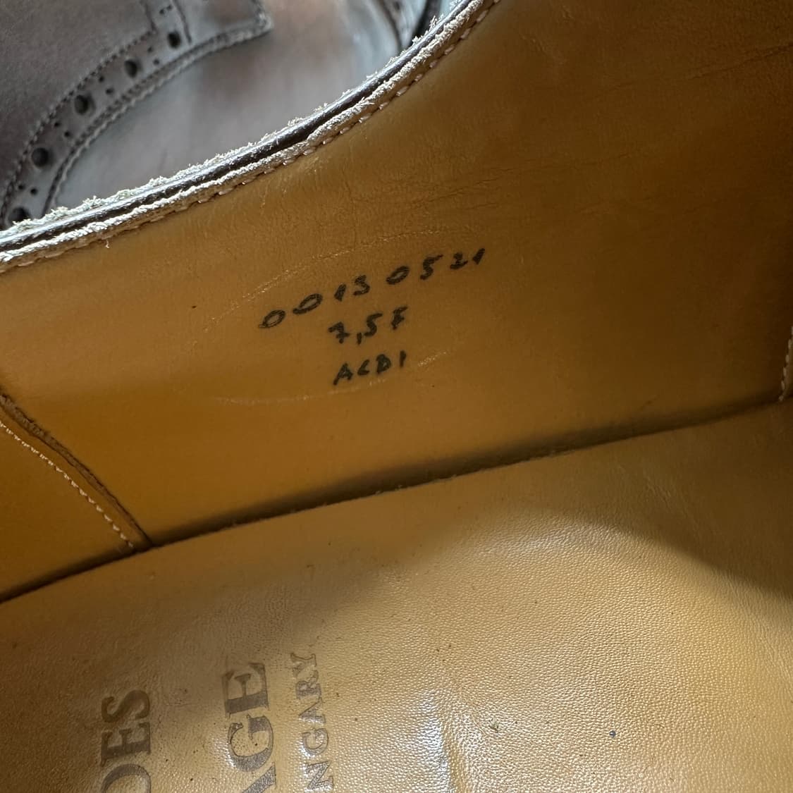 바쉬 VASS 세미브로그 구두 상품이미지5