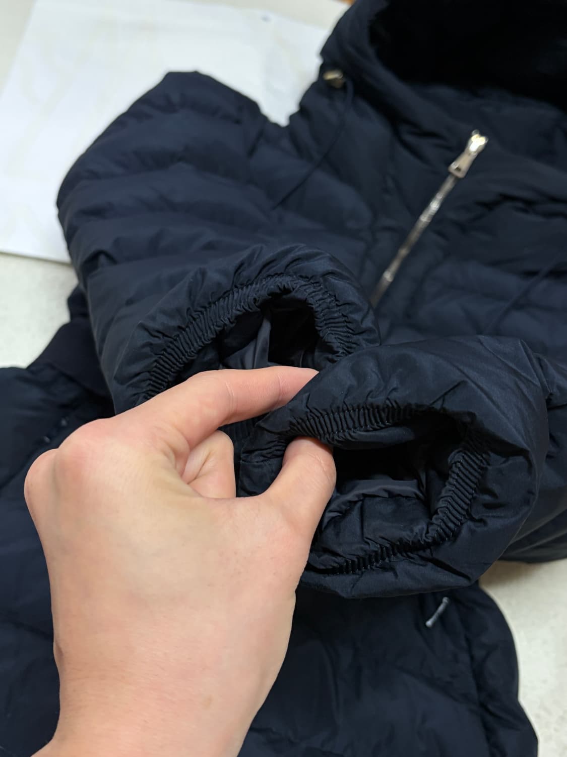 (최상) 몽클레어 여성 벨트 패딩 0 몽클레어 여성 벨트 롱패딩 0 상품이미지4