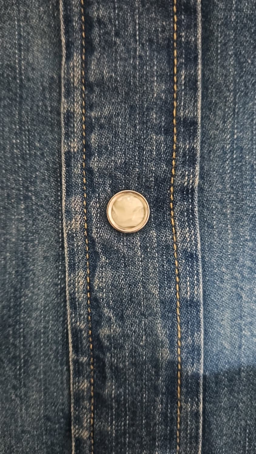 리바이스 LVC 1955 쏘우투스 데님 셔츠 S 상품이미지6