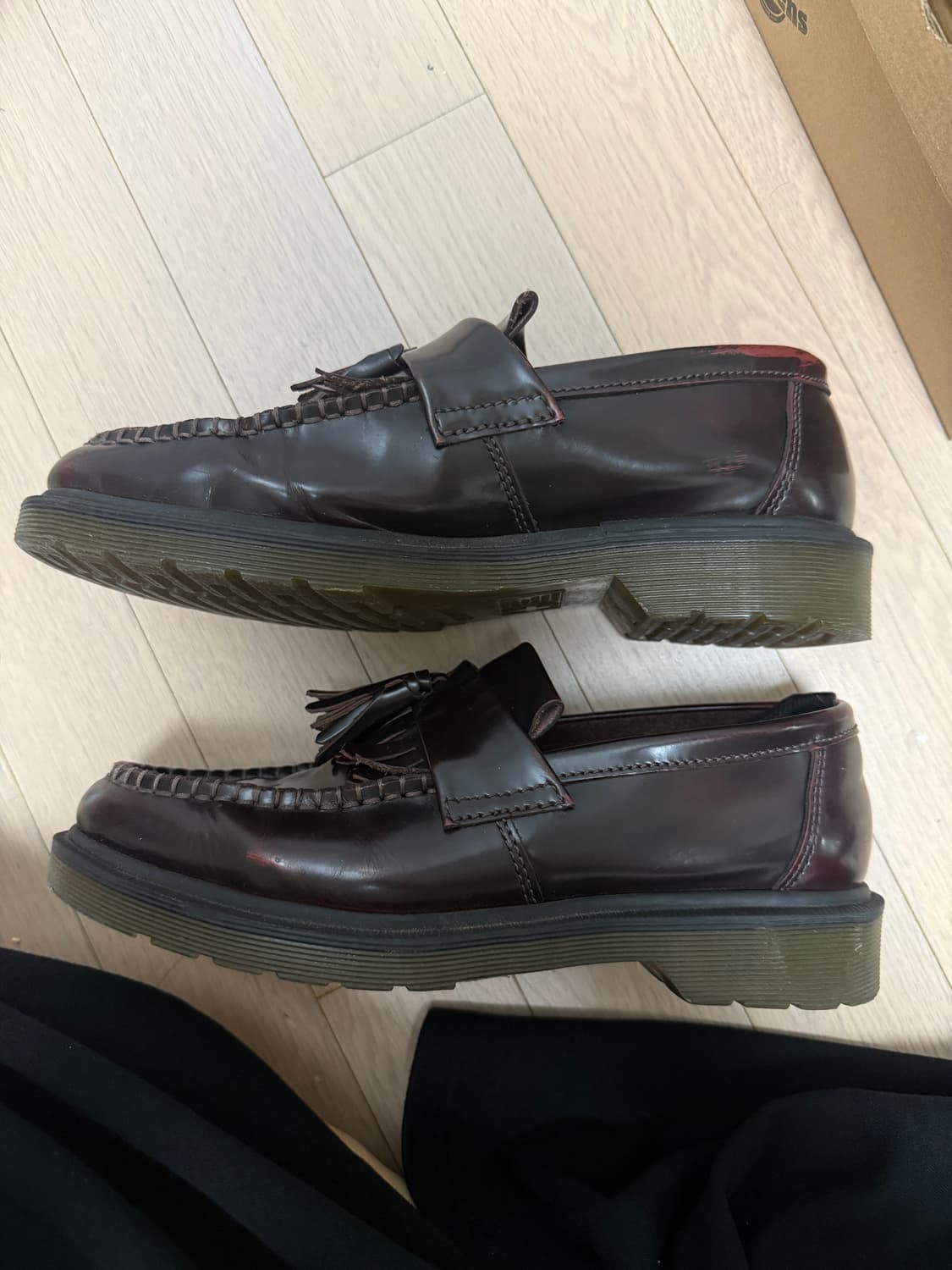 닥터마틴 아드리안 체리레드 UK7 상품이미지4