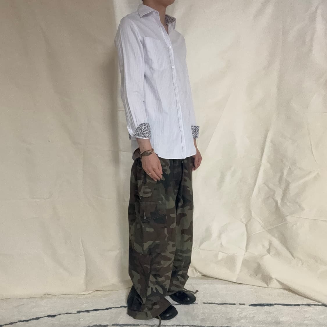 Paul Smith Floral Trim Stripe Shirt 상품이미지5