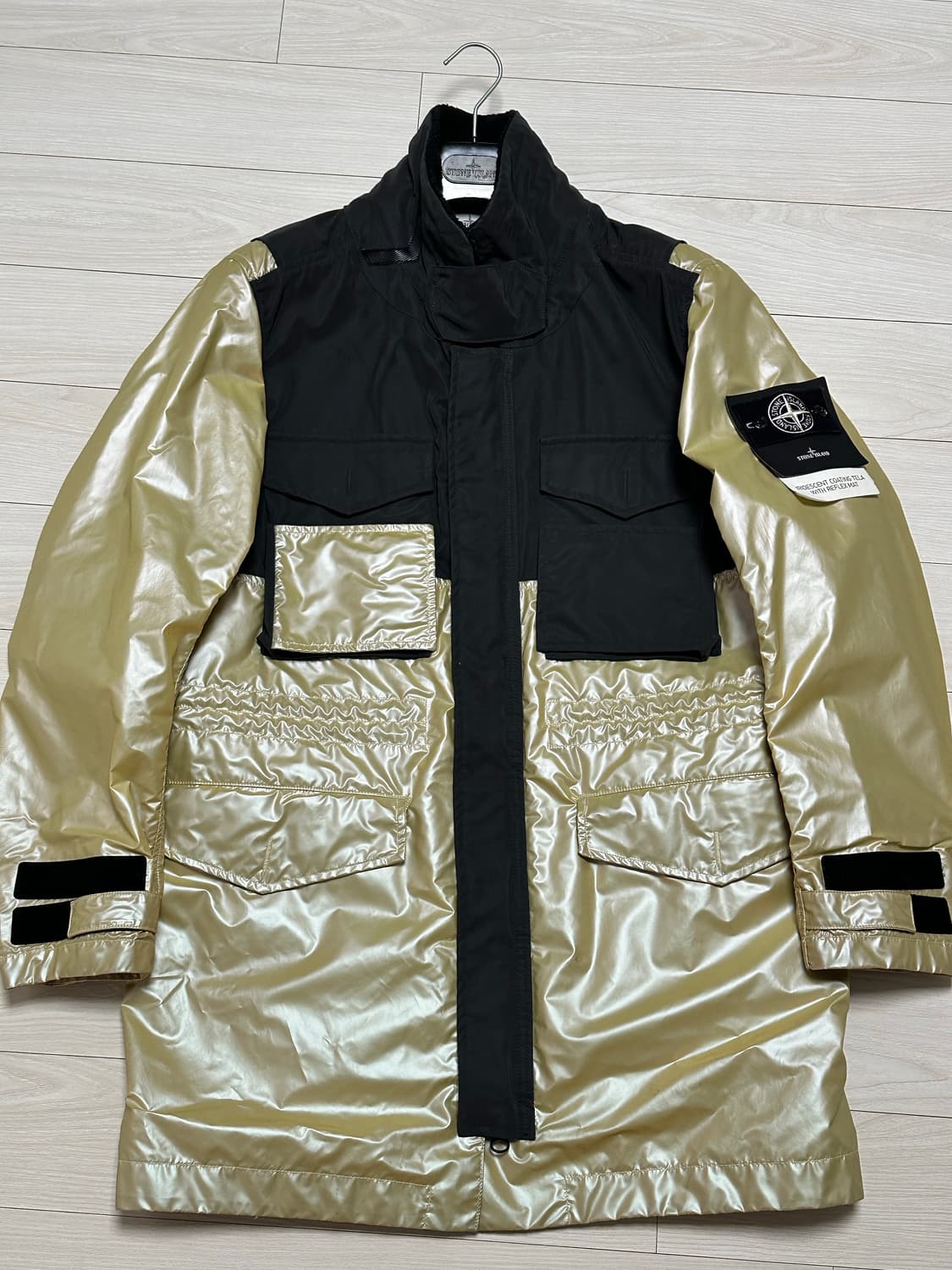 스톤아일랜드 Iridescent 리플렉티브 자켓 M(100) 국내판 상품이미지5