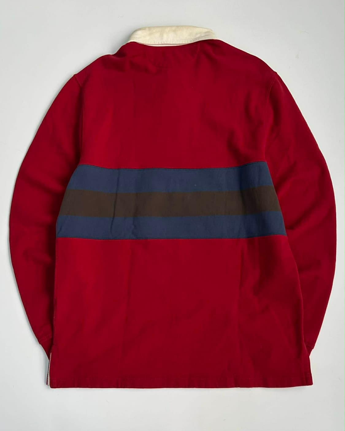 [L] 폴로 랄프로렌 럭비 셔츠 카라넥 슬리브 상품이미지2