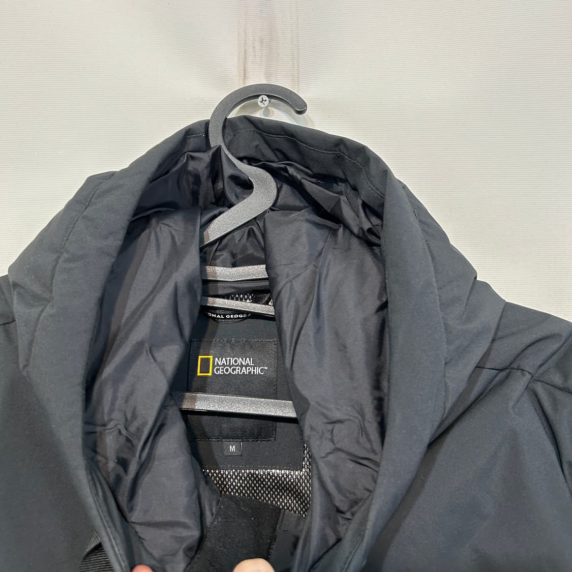내셔널지오그래픽 2022 여성 오리털 패딩 95 블랙 상태최상 상품이미지2